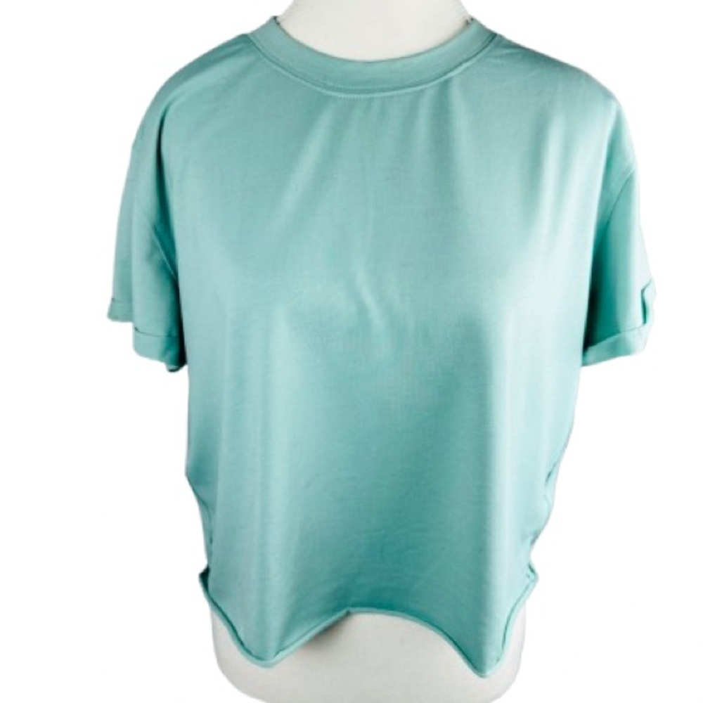 Mint Green Women's Top Size L
